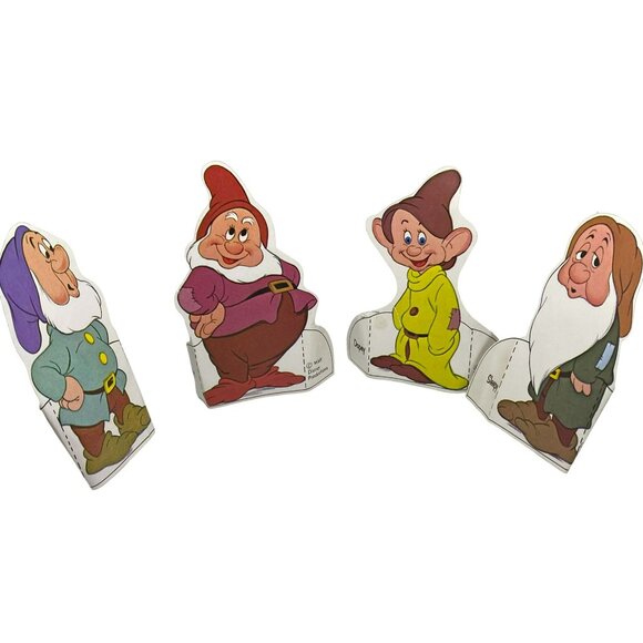 Vintage 1979 Walt Disney Snow White & The Prince Paper Dolls Kit Two Dolls & 23- - Picture 9 of 11